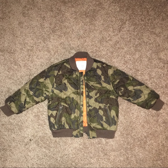 baby camo jacket
